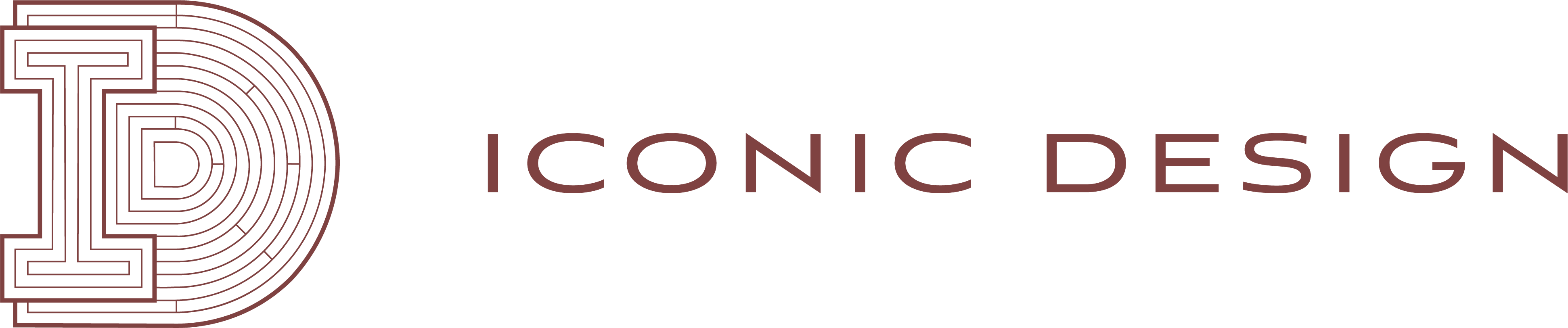 Dark logo for Mobile Screens Iconic Design