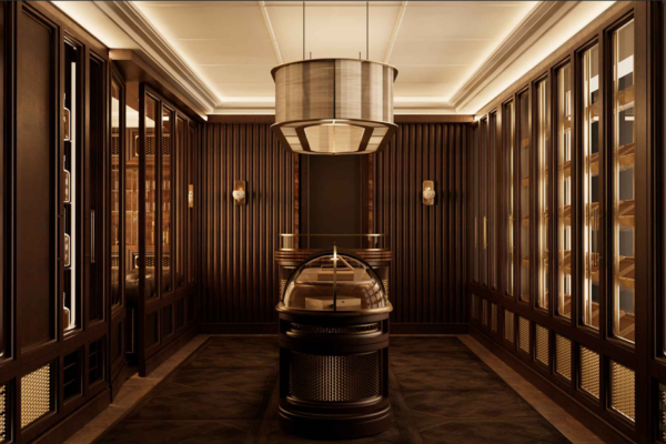 Cigar and Spirit Lounge - Interiro design - Iconic Design Monaco